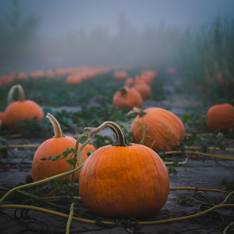 Mystical Morning in the Pumpkin Patch: Capturing Fall’s Magic