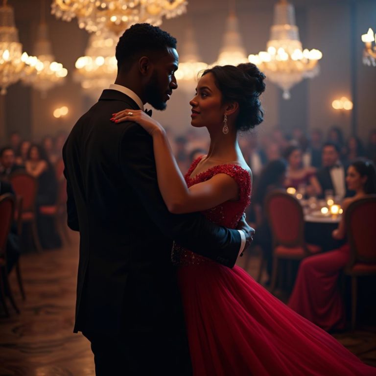 Elegance and Romance of a Ballroom Dance