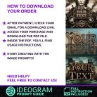 33 Steampunk Text Style Prompts for Ideogram – Vintage-inspired industrial typography with gears, pipes, and mechanical design elements.