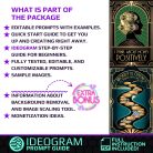 Art Deco Money Affirmation Cards Ideogram Prompt (2)