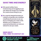 Art Deco Money Affirmation Cards Ideogram Prompt (4)