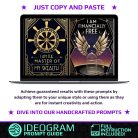 Art Deco Money Affirmation Cards Ideogram Prompt (5)