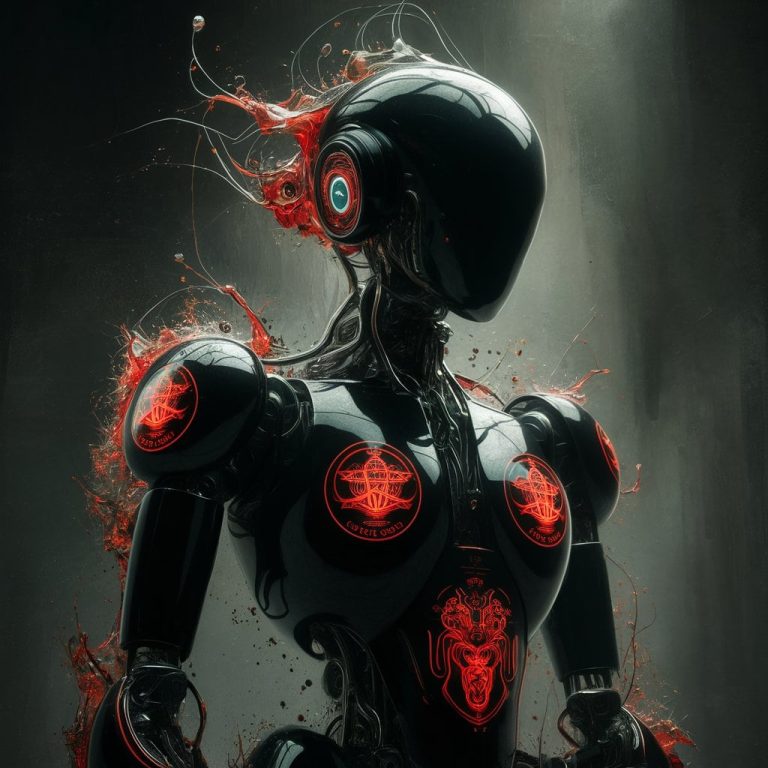 The Abstract Mech: A Gothic Fusion of Art and Technology