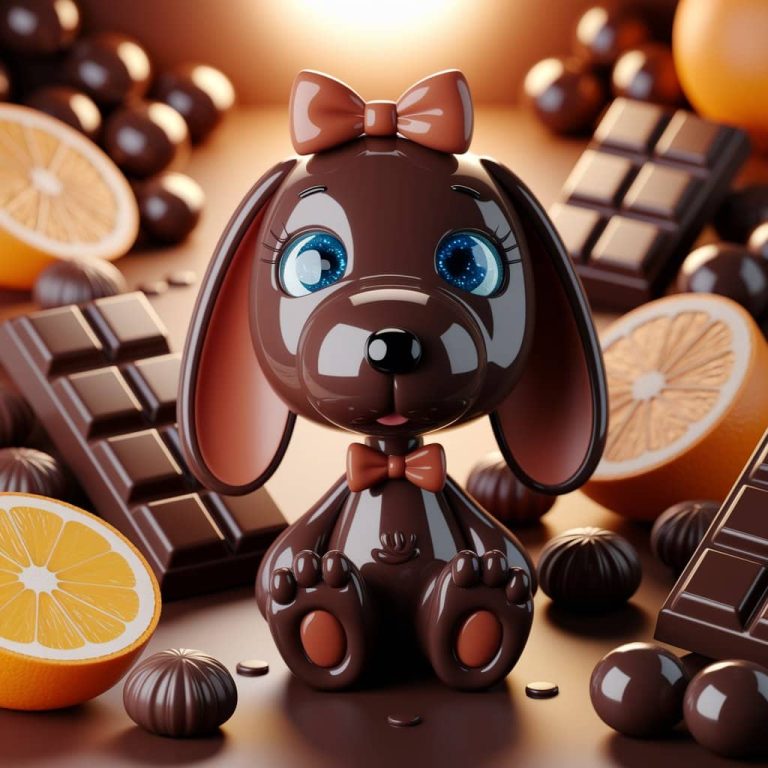 Chocolate Snoopy as a Bunny: A Sweet 3D Illustration Prompt