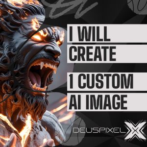I Will Create 1 Custom AI Image | Unique, High-Resolution Art Tailored to Your Needs | Perfect for Business, Social Media, Marketing, and More | Fast, Reliable, and Fully Personalized Service