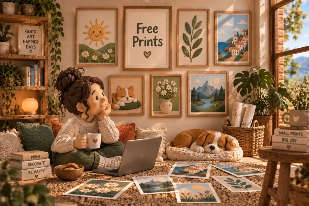 Free printable wall art downloads